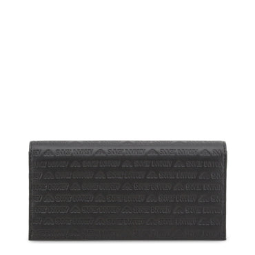 Armani Jeans Black Leather Wallet