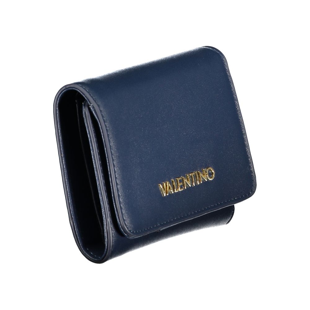 Valentino Blue Polyethylene Wallet