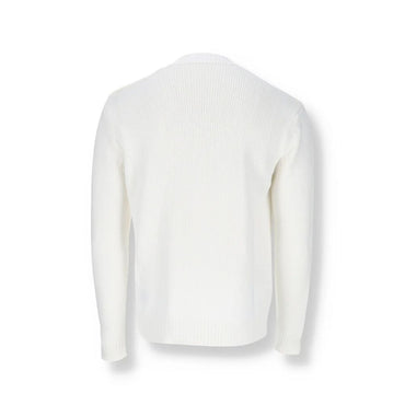 Balmain White Cotton Sweatshirt