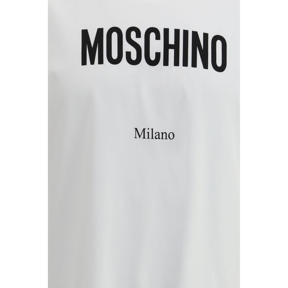 Moschino White Cotton Sportswear