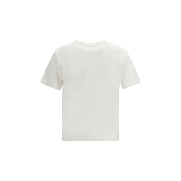 Burberry White Cotton Sportswear
