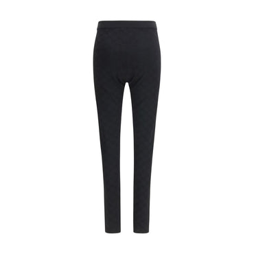 Gucci Black Viscose Leggings