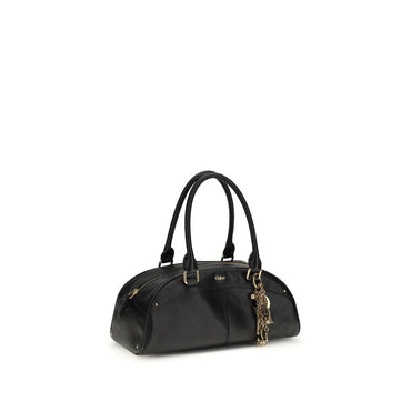 Chloé Black Calf Leather Bos Taurus Shoulder Bag