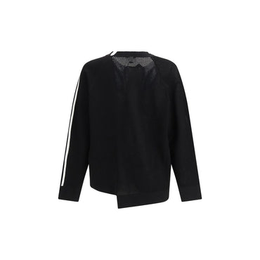 Y-3 Black Viscose Sweatshirt
