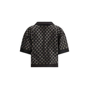 Gucci Black Viscose Top