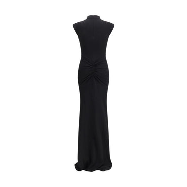 Jacquemus Black Viscose Cocktail Dress