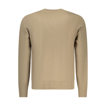 Hugo Boss Brown Cotton Sweatshirt