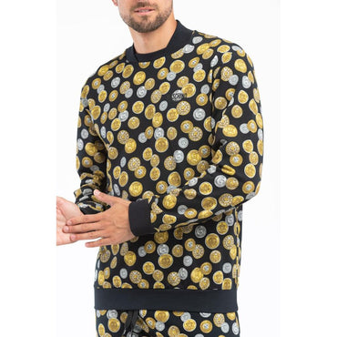 Moschino Black Cotton Sweatshirt