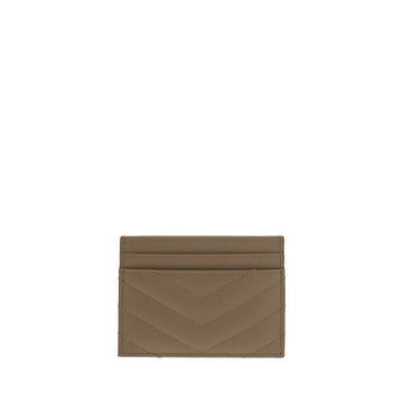 Saint Laurent Brown Calf Leather Bos Taurus Wallet