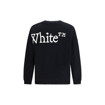 Off-White Black Cotton Sweatshirt