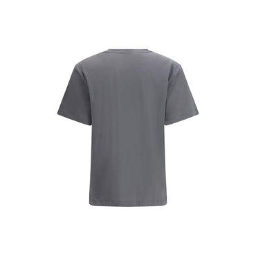 PINKO Gray Cotton T-Shirt