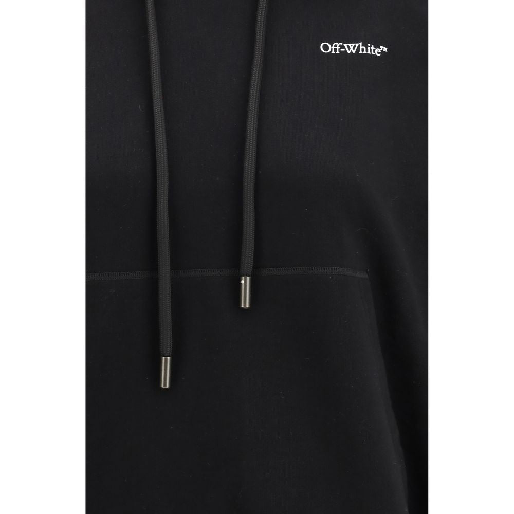Off-White Black Cotton Sweatshirt