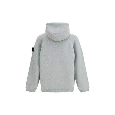 Stone Island Gray Polyester Sweatshirt