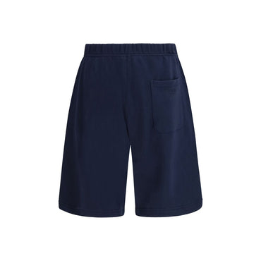 Kenzo Blue Cotton Bermuda Shorts