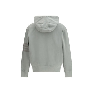 Thom Browne Gray Cotton Sweatshirt