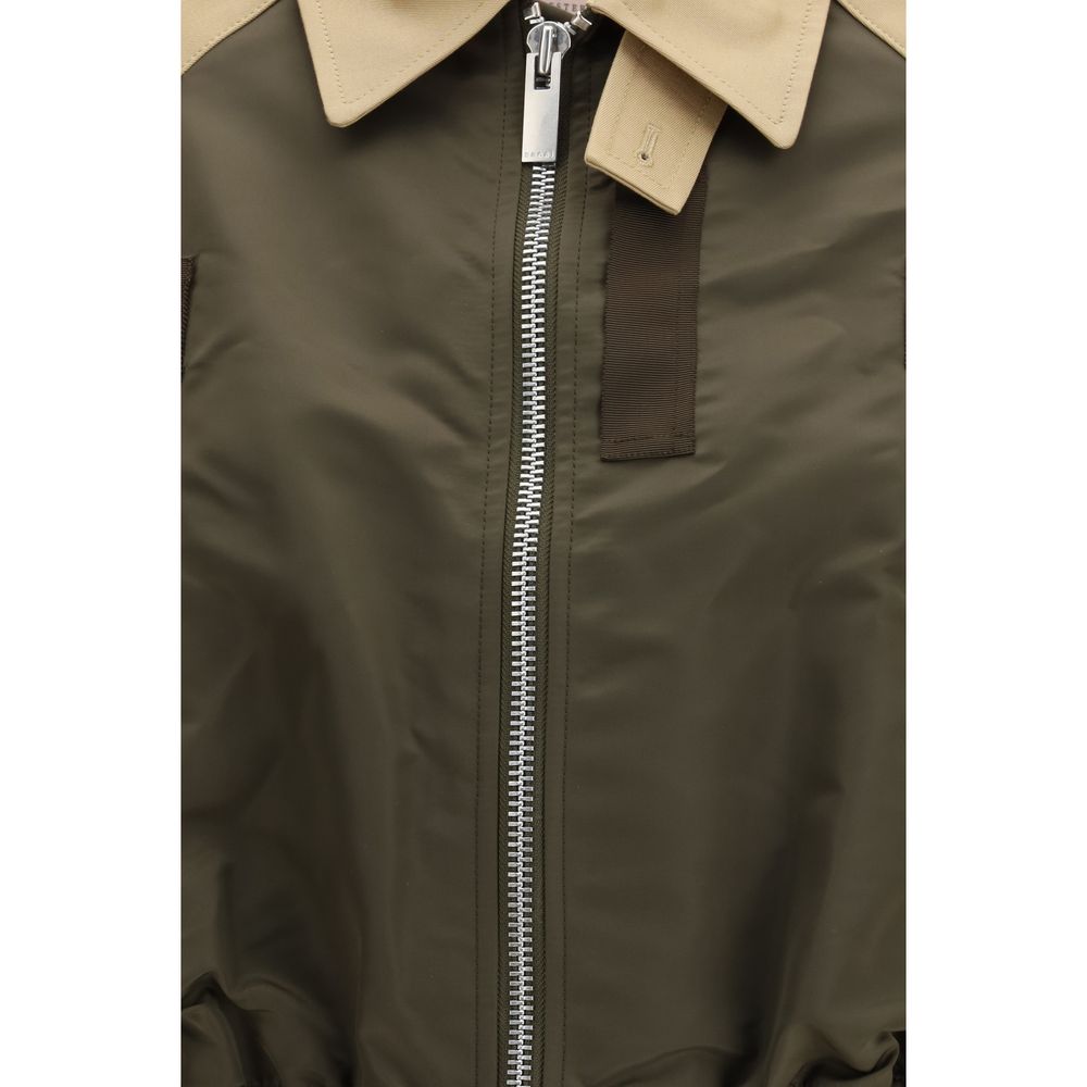 Sacai Bicolor Cotton Bomber