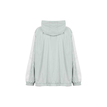 Autry Blue Nylon Shell Jacket