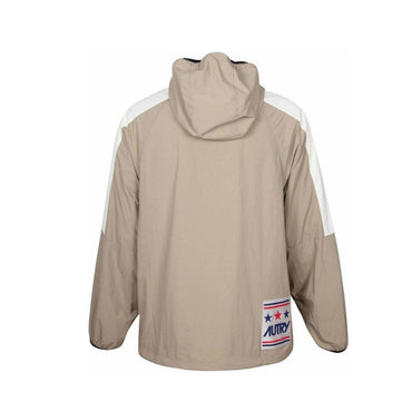 Autry Beige Nylon Shell Jacket