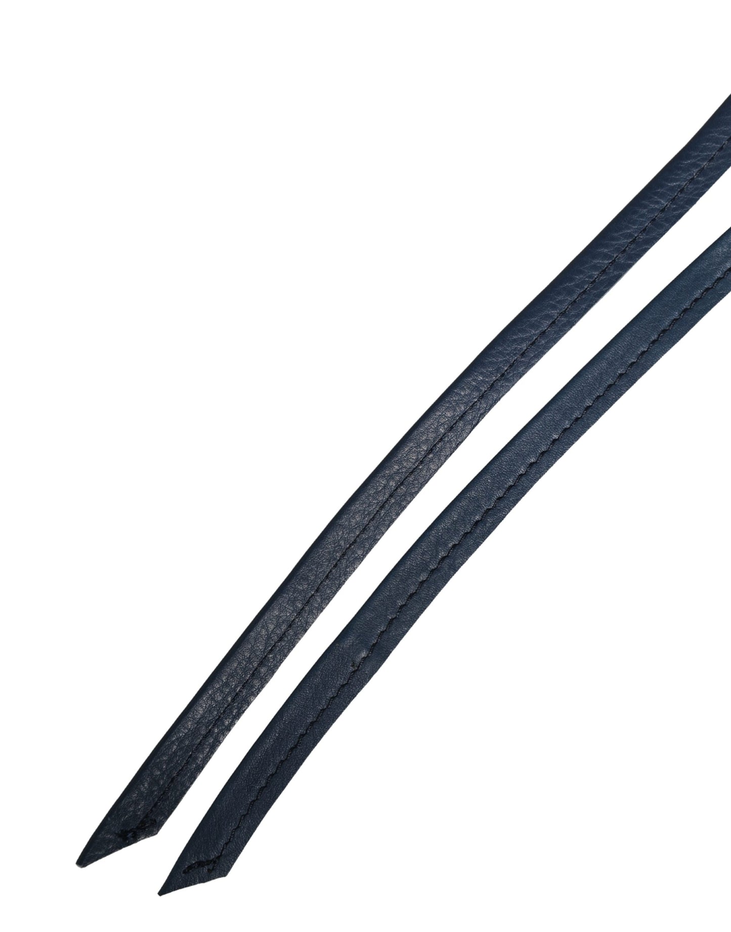 Ermanno Scervino Blue Leather Wide Waist Women Cintura Belt