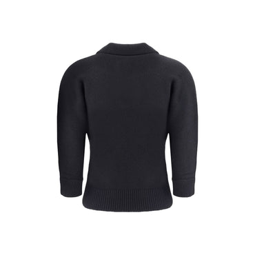 Khaite Black Cashmere Sweater