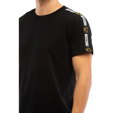 Moschino Black Cotton T-Shirt