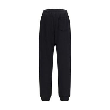 Moschino Black Cotton Casual Pants
