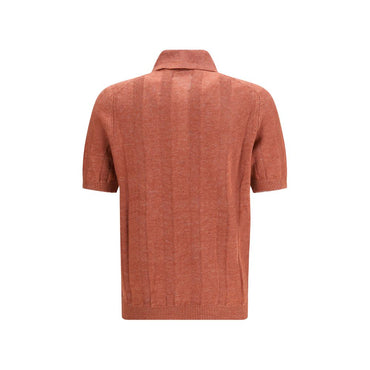 Brunello Cucinelli Orange Linen Sweatshirt