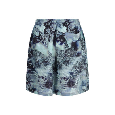 Off-White Multicolor Viscose Shorts