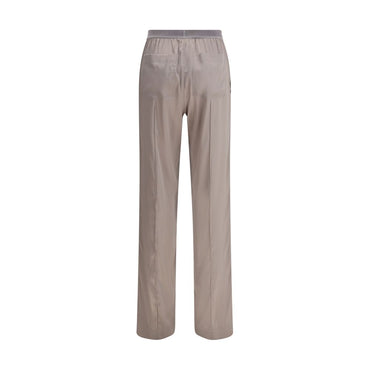 Tom Ford Silver Elastane Casual Pants