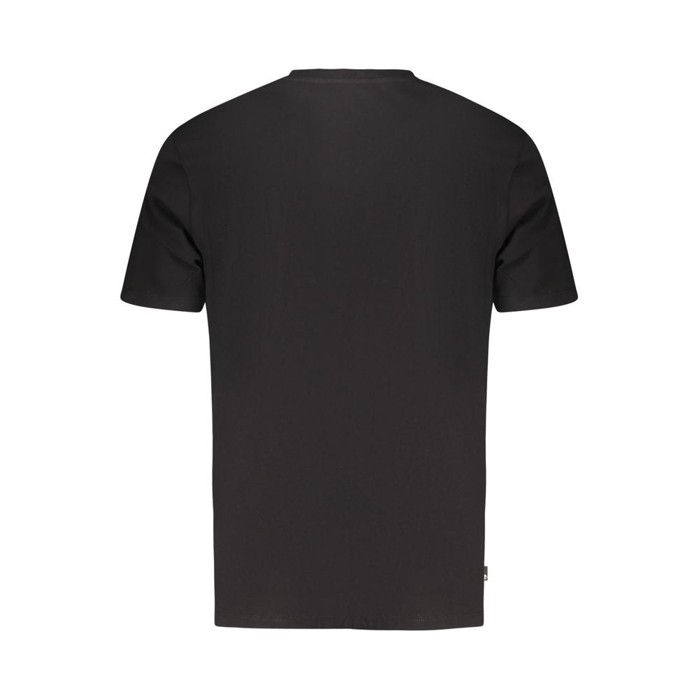 Timberland Black Cotton Mens TShirt