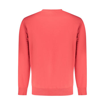 Timberland Rosso Cotton Men Sweatshirt