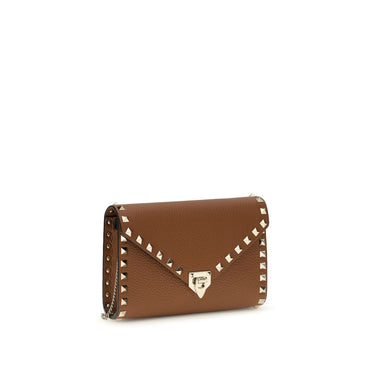 Valentino Garavani Bicolor Calf Leather Bos Taurus Wallet