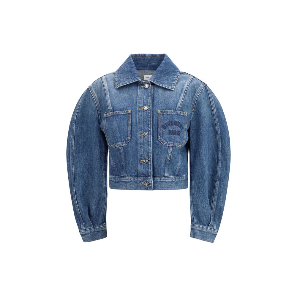 Givenchy Blue Cotton Denim Jacket