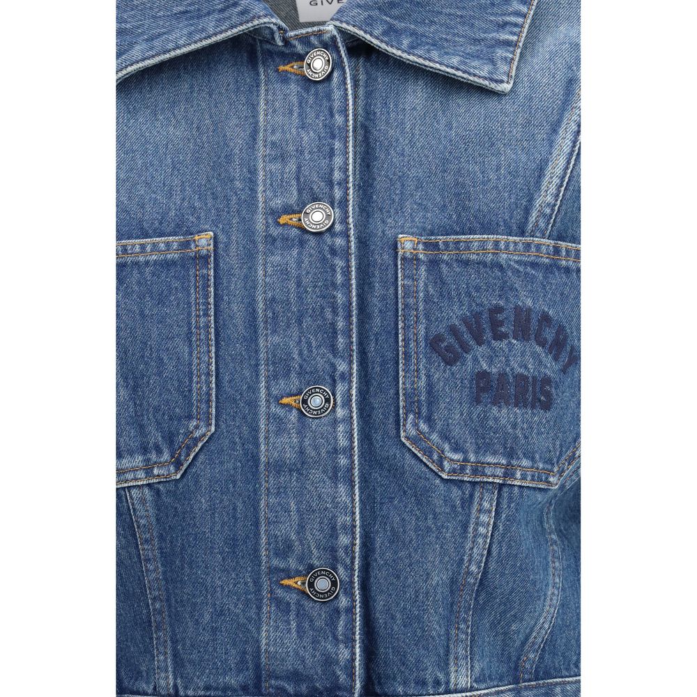 Givenchy Blue Cotton Denim Jacket