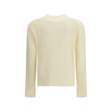 Jil Sander Bicolor Linen Sweatshirt