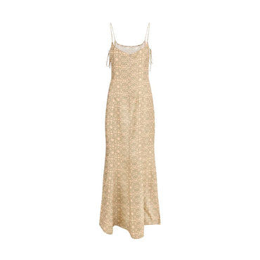 Kristina Ti Multicolor Viscose Casual Dress