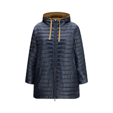 Herno Blue Polyamide Coat