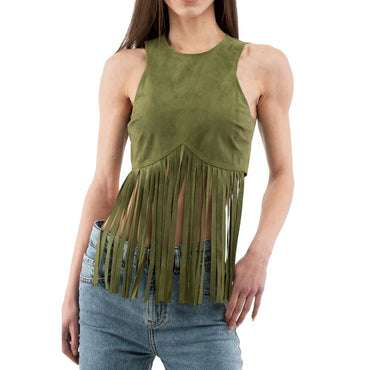 Moschino Bicolor Cotton Tank Tops