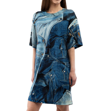 Moschino Multicolor Viscose Casual Dress