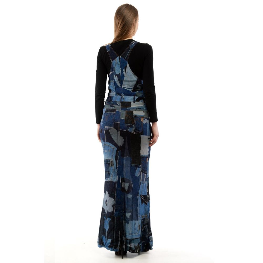 Moschino Multicolor Viscose Jumpsuit