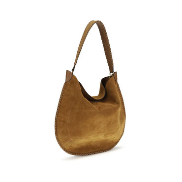 Isabel Marant Brown Calf Leather Shoulder Bag