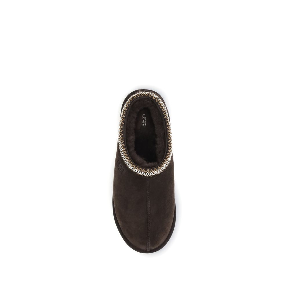 UGG Brown Leather Mules