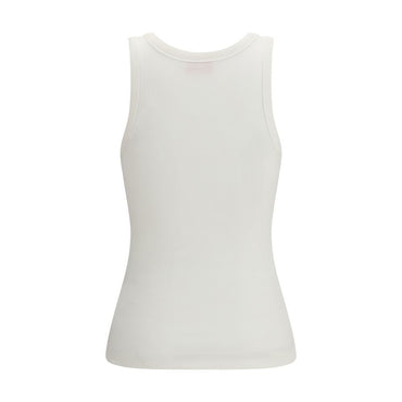 Diesel White Cotton Top