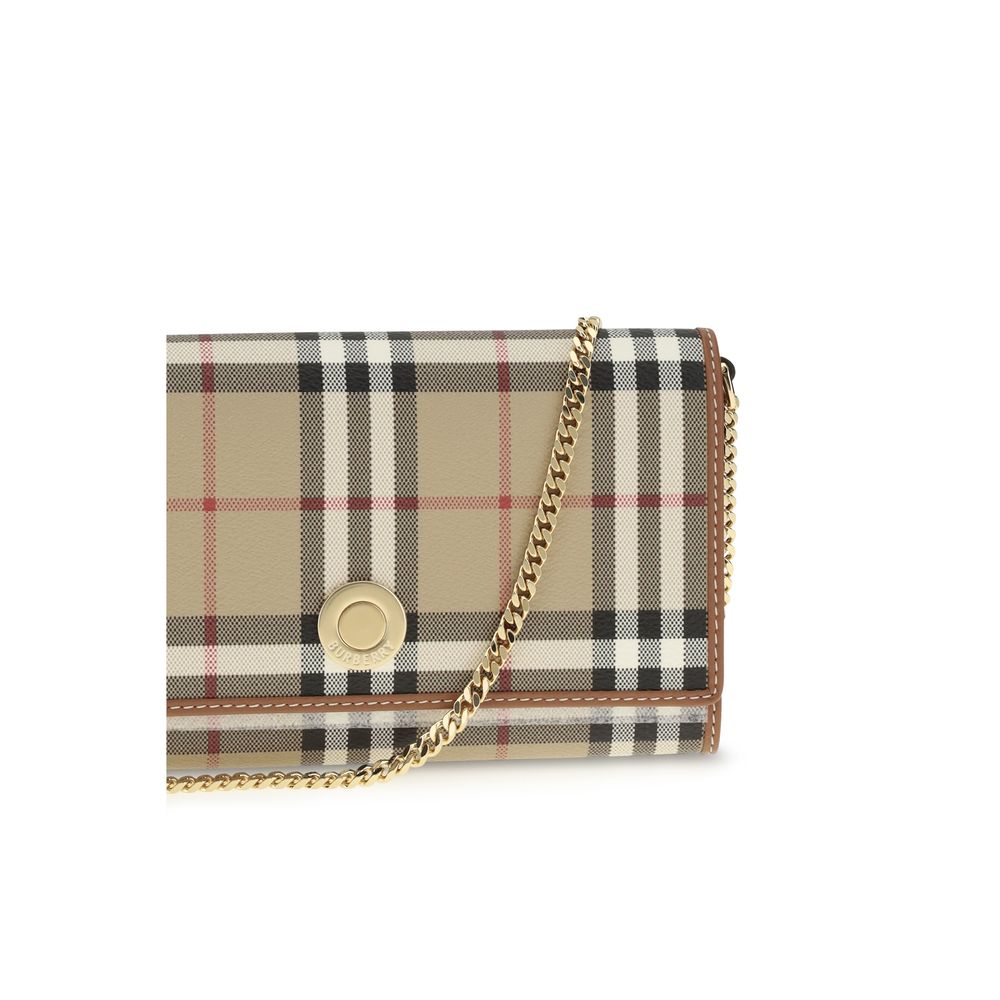 Burberry Beige Polyethylene Clutch Bag