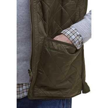 Barbour Green Polyamide Sleveless Jacket
