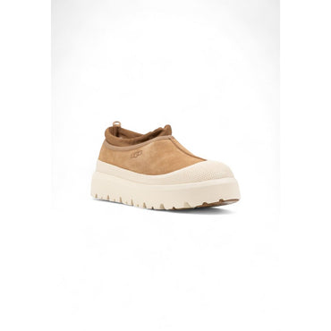 UGG Beige Suede Leather Clogs