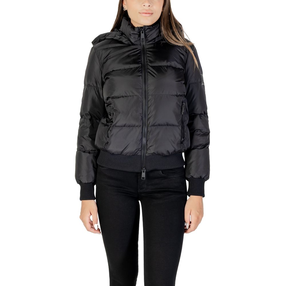 Armani Exchange Black Polyamide Shell Jacket