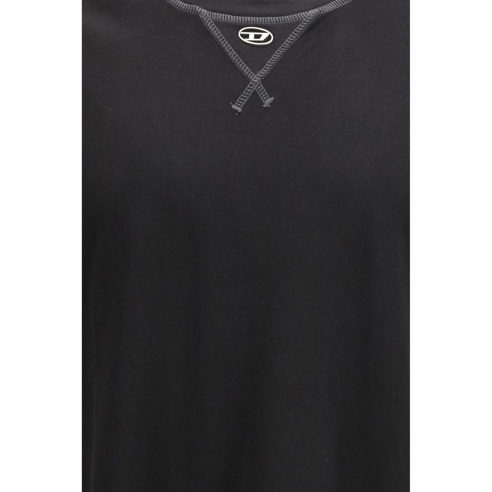 Diesel Black Cotton Sportswear