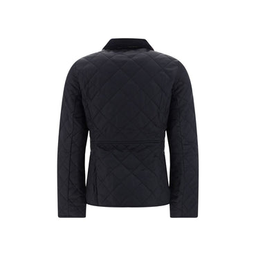 Barbour Black Polyester Coat