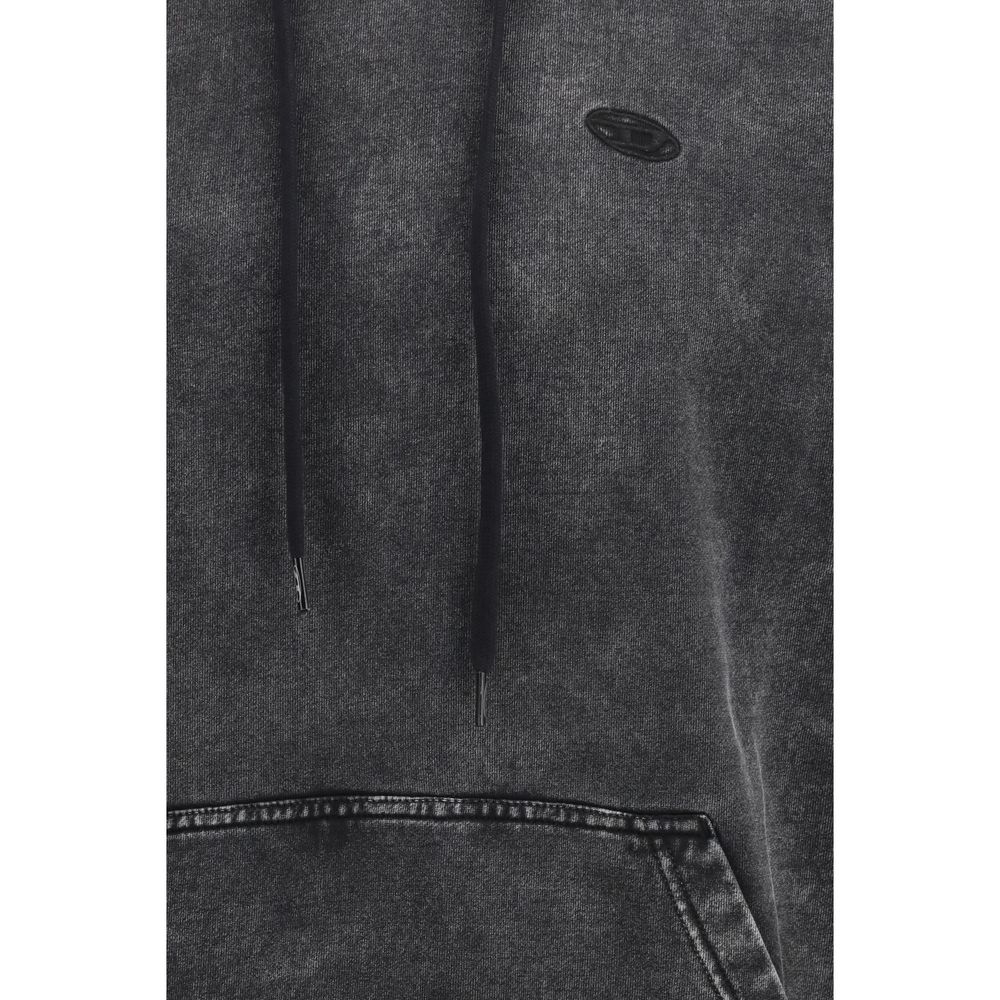 Diesel Black Cotton Sweatshirt